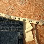 Abercrombie & Fitch NWT the dad short high rise dark wash size 30 or 10 denim Photo 9