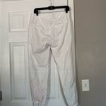Johnny Was  Biya White Patchwork Embroidered Pants Paisley Design Photo 7