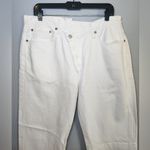 AGOLDE  High Rise Straight Jeans Women's 33 White Crossover Waist Detail NWT Photo 8
