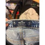 Hollister Womens Ultra High Rise Mom Jean Acid Wash Patchwork Raw Hem W27 L27 Photo 8