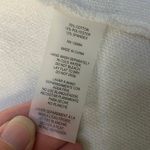 Vila Milano Women’s White Knitted Cardigan Sweater Size L Minimalist Neutral Photo 5