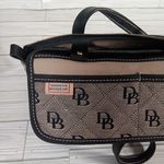 Dooney & Bourke Dooney n Bourke vintage shoulder canvas leather purse black Photo 6