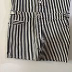Current/Elliott  The Sleeveless Jumpsuit Mini Dress Striped Utility Cargo Pocket Photo 6