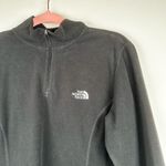 The North Face  Women's Pullover TKA 100 Glacier 1/4 Zip Fleece Top Black ALJ0 Photo 4