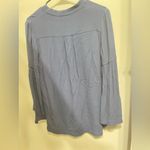 Free People ‎ Easy Girl Bell Sleeve Henley Top XS Photo 2