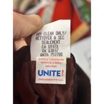 Anne Klein Vtg  Linen Blend Maxi Skirt Lined Long Slit Rust Brown Sz 14 USA 90s Photo 9