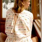 ZARA Colorful Multicolor Dotted V-Neck Mini Dress Romper Photo 3