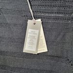 Mer Sea Souk Knit Tunic Black One Size Loose 100% Cotton V Photo 5