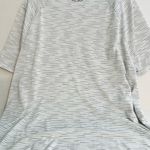 Under Armour  The Tech Tee Men's Gray Performance Striped Shirt Photo 2