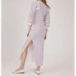 Something Navy  White and Black Maxi Dress Photo 4