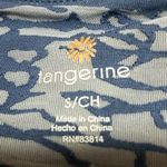 Tangerine  Blue Tank Top (Small) Photo 4