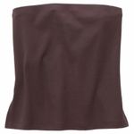 American Eagle AE Main Squeeze Side Slit Tube Top  Brown NWT Size Large Photo 1