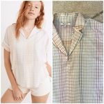 Madewell Lakeline Plaid Popover in Ombré Photo 1