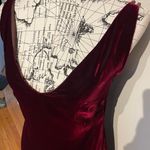 Ellen Tracy NWT Vintage y2k Linda Allard VELVET Gown beads spaghetti straps A-line Rave bright Photo 2