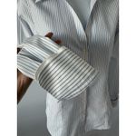 Brooks Brothers Women's White Blue Striped LS Button Down,  346, Sz: 4 (b50) Photo 2