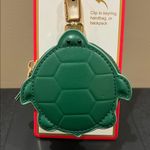 Piper K | 🐢Turtle w/ Zipper Pocket Bag Charm Gold Photo 1
