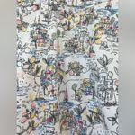 Talbots  Pant Simply Flattering High Rise Cropped Ankle Pants Vacation Novelty;16 Photo 1