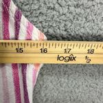 GAP Striped Mini Dress Womens M Linen Blend Cami Cottage Summer Soft Girl Resort Pink Size M Photo 4