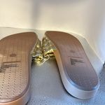 Shade & Shore Shade and sure beautiful gold slip on sandals. New tags size 11.​ Photo 5