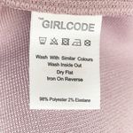 NWT The Girlcode Bandage V Neck Bodycon Midi Dress Lilac Mauve Women’s Size 6 Purple Photo 10