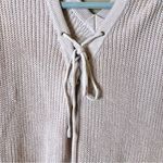 Altar'd State Altar’d state Lace Up V Neck‎ High Low Sweater Pink Size Small Photo 2