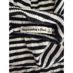 Abercrombie & Fitch Abercrombie Fitch Black White Striped Ribbed Small Y2K Preppy Minimalist Capsule Photo 7