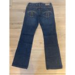 7 For All Mankind Premium Seven Boot Cut Jeans Embroidered Pocket Size 27 ~4~30” inseam Photo 1