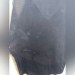 No Boundaries  Black Basic Back Cut Out Tank Top / Swim Suit Cover Up Size Large Photo 6