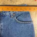 Levi's Vtg 550 Womens High Rise Relaxed Fit Tapered Size 10 Reg M Blue Denim Y2K Photo 9