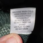 Witty Fox Green Peace Sign Floral Knit Sweater Young Contemporary Size S Photo 4