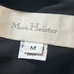 Mark Heister‎ Women's M Blouse 100% Silk Business Casual Office Blue Turquoise Size M Photo 4