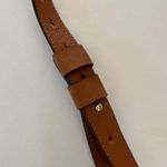 Gap crossbody Vegan leather adjustable strap purse saddle bag brown Photo 14