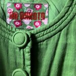 BB Dakota Spring Green 1/2 Sleeve Button Front Jacket Photo 3