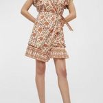 Veronica Beard  mikhail floral mini wrap dress 8 Photo 0