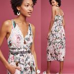 Anthropologie Plenty by Tracy Reese Gwyneth Floral Jumpsuit Size 6 Wide Leg Crop Photo 1