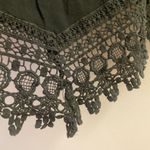 ASTR Womens Black Halter Tank Top M Medium Crochet Bottom High Back Boho
Bust 36 Photo 3