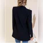 Generation Love NWT Max Crepe Black Blazer $415 Photo 3