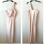 Significant Other Macy One Should Satin‎ Dress Blush 6 Pink Photo 2