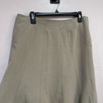 Grace Elements  Tan flare skirt size 12 Photo 2