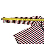 Tommy Hilfiger Women's Striped Top - Red, White, and Black Photo 6