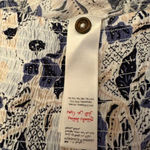 FatFace Women’s Tapered Floral Patterned Pants 34” Waist Blue Size 30 Photo 7