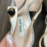 Giorgio Armani  Silver Pointed Heels Photo 3