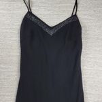 VTG Bora Prom Dress XL Black Bling Accent Sheer Layer Fairy Goth Evening Gown Photo 8