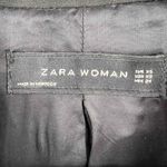 ZARA Black Open Front Long Sleeve Single-Breasted Womens Blazer XS Photo 4