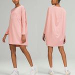 Lululemon Back in Action Long Sleeve Dress Pink Puff Photo 1