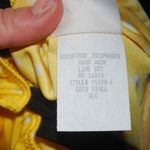 Yellow Polka Dot Dress with Black Trim Photo 3