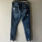 American Eagle  Distressed Patched Hi Rise Jeggings Size 6 Short Photo 3