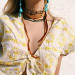 Vanessa Mooney 💕💕 Dallas Leather Choker Necklace Photo 0