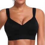 MTA Sport mta sports athletic full support running bra black small NEW Photo 0