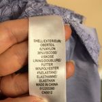 Adrianna Papell Women’s Floral Lace Knit Purple Evening Formal Sheath Dress Photo 10